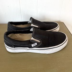 Classic Vans slip on shoes